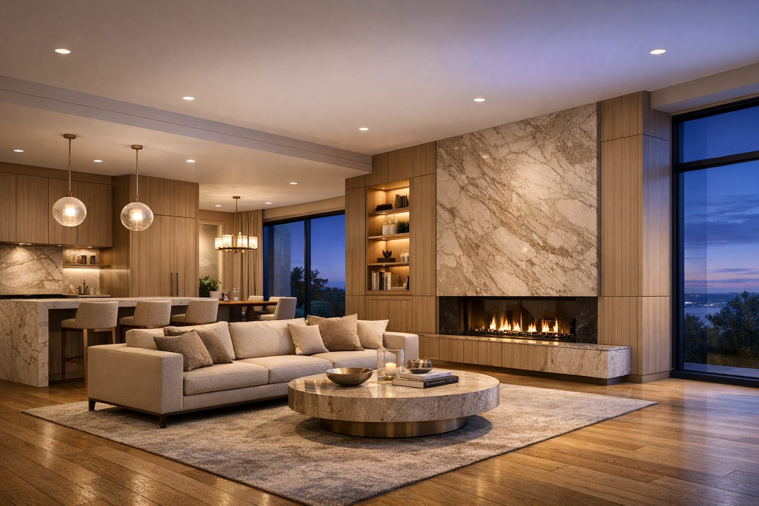 Visual premium di ristrutturazione residenziale
